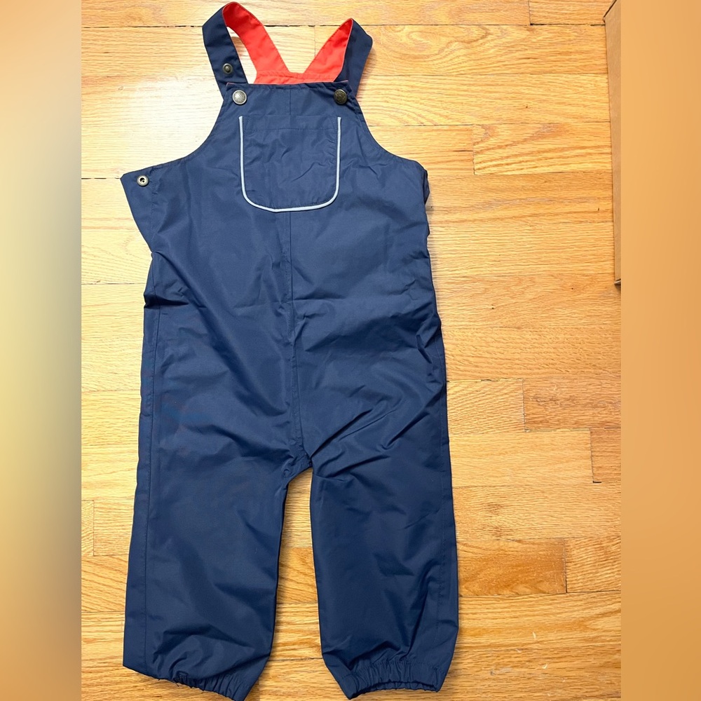 Mini Boden, waterproof snow bib, 2T